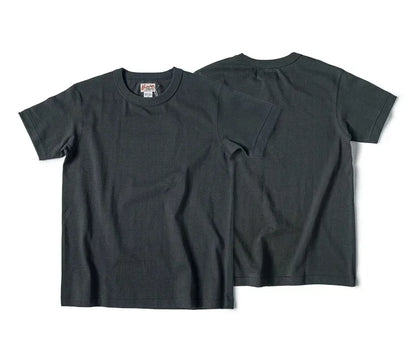 Men’s: Vintage Style Heavyweight Cotton Seamless Tubular T-Shirt Summer Plain Basic Tee Shirts