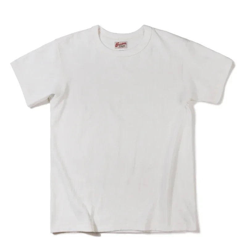 Men’s: Vintage Style Heavyweight Cotton Seamless Tubular T-Shirt Summer Plain Basic Tee Shirts