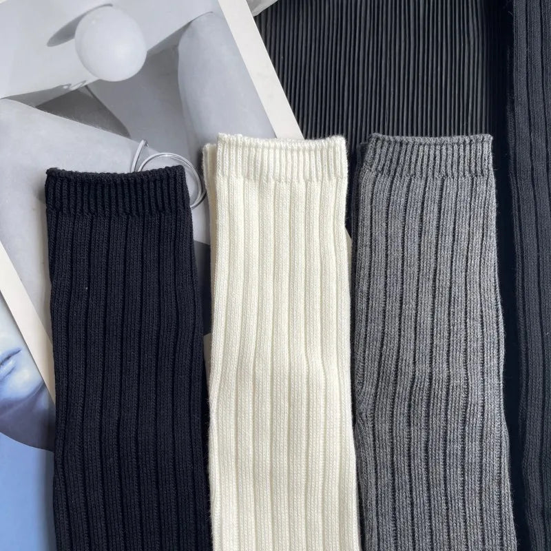 Women’s: Cotton Japanese Tabi Socks Thick Thread Needles Two Toe Spring, Autumn, Winter Warm Socks