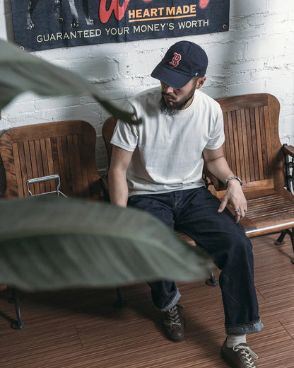 Men’s: Vintage Style Heavyweight Cotton Seamless Tubular T-Shirt Summer Plain Basic Tee Shirts