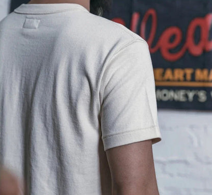 Men’s: Vintage Style Heavyweight Cotton Seamless Tubular T-Shirt Summer Plain Basic Tee Shirts